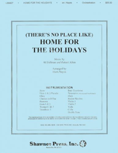 cover (There's No Place Like) Home for the Holidays Shawnee Press