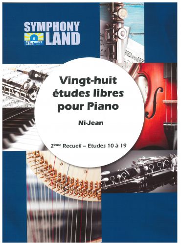 cover 28 ETUDES LIBRES POUR PIANO - Etudes 10 A 19 Symphony Land