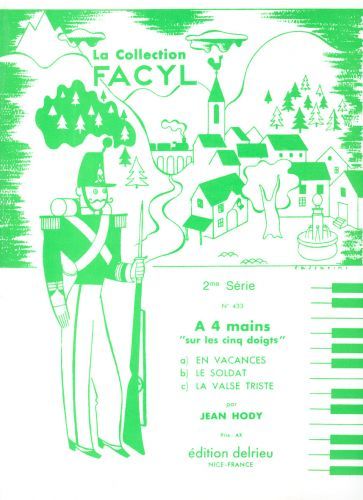 cover A 4 mains sur les 5 doigts Delrieu