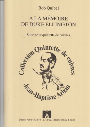 cover A la Mémoire de Duke Ellington Robert Martin
