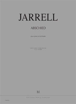 cover Abschied Editions Henry Lemoine