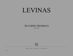 cover Accords trembls Editions Henry Lemoine