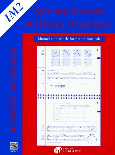 cover Activités Musicales IM2 Editions Henry Lemoine