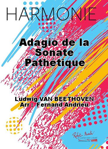 cover Adagio of the sonata pathetic Robert Martin