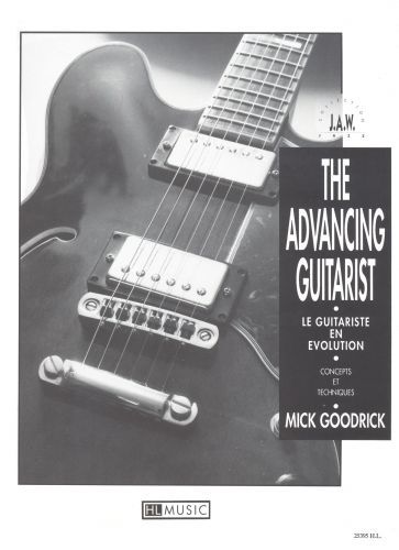 cover Advancing guitarist Editions Henry Lemoine