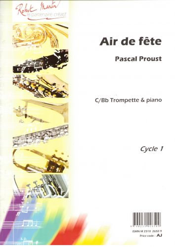 cover Air de Fête, Sib ou Ut Robert Martin
