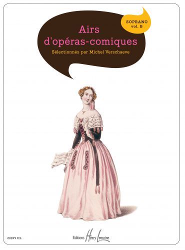 cover Airs d'opéras comiques Vol.B Editions Henry Lemoine