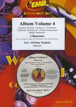 cover Album Volume 4    4 Saxophones (SATB) Marc Reift