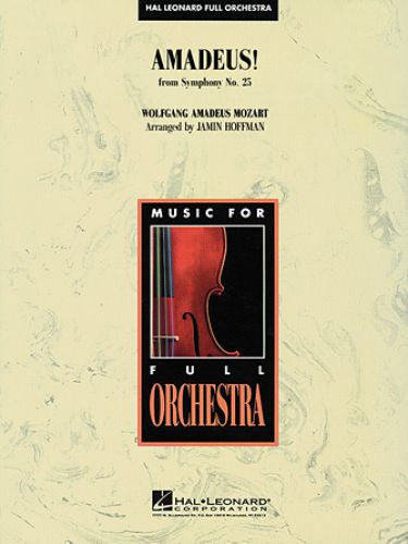 cover Amadeus! Hal Leonard