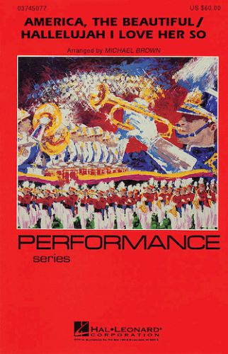cover America,The Beautiful/I love Her So-Marching Band Hal Leonard