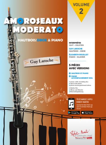 cover Amoroseaux Moderato - Vol.2 Robert Martin