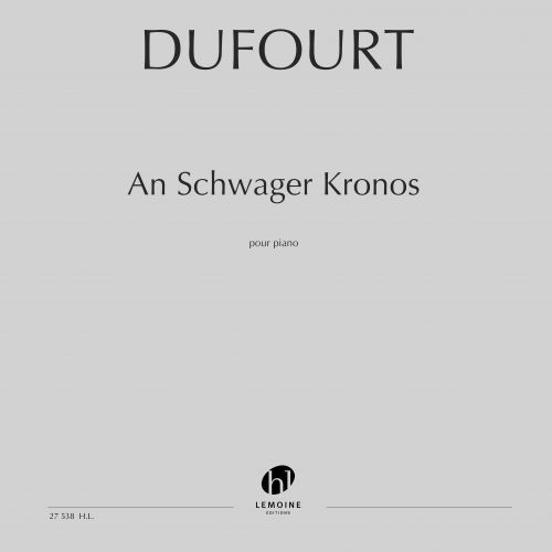 cover An Schwager Kronos Editions Henry Lemoine