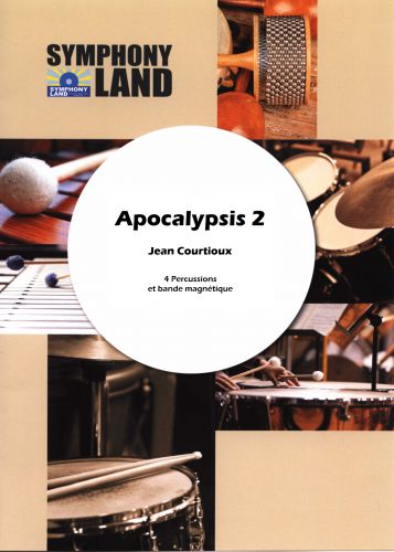 cover Apocalypsis 2 (4 Percussions et Bande Magnétique) Symphony Land