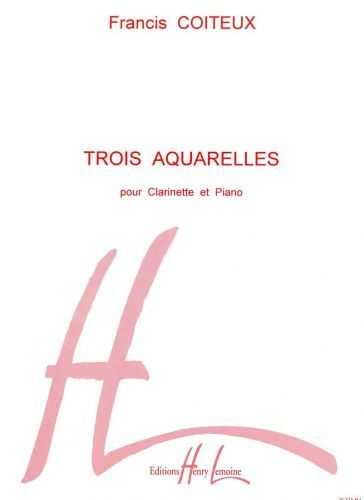 cover Aquarelles (3) Editions Henry Lemoine