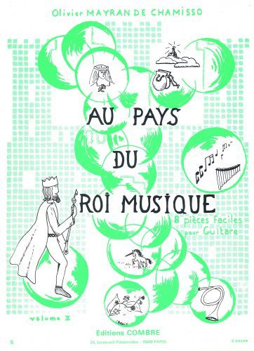 cover Au pays du roi musique Vol.2 Combre