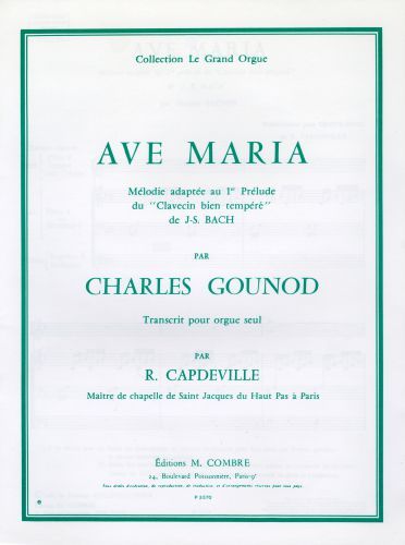 cover Ave Maria Combre