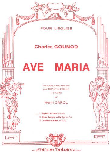 cover Ave Maria n°1 Delrieu