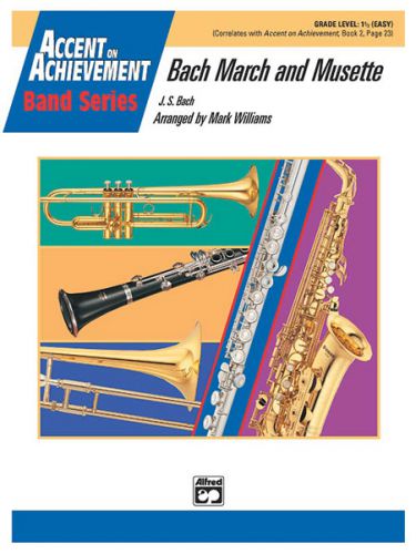 cover Bach March and Musette ALFRED