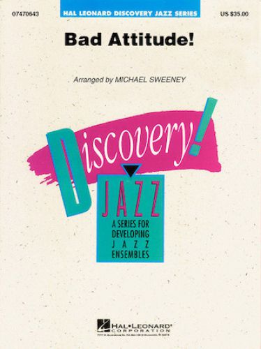 cover Bad Attitude!  Hal Leonard