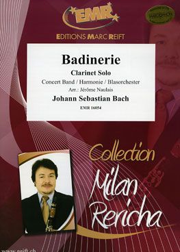 cover Badinerie Clarinet Solo Marc Reift