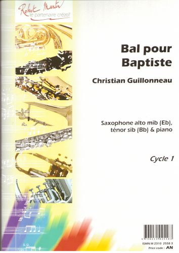 cover Bal Pour Baptiste, Alto ou Tnor Robert Martin
