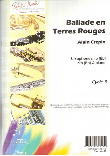 cover Ballade En Terres Rouges Robert Martin