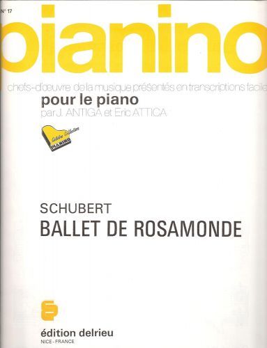 cover Ballet de Rosemonde - Pianino 17 Delrieu