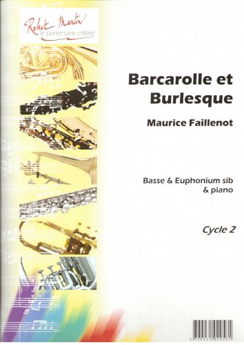 cover Barcarolle et Burlesque Robert Martin