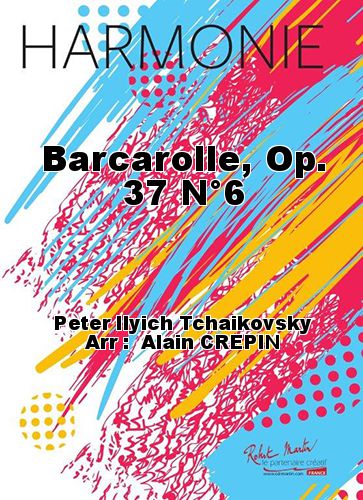 cover Barcarolle, Op. 37 N°6 Robert Martin