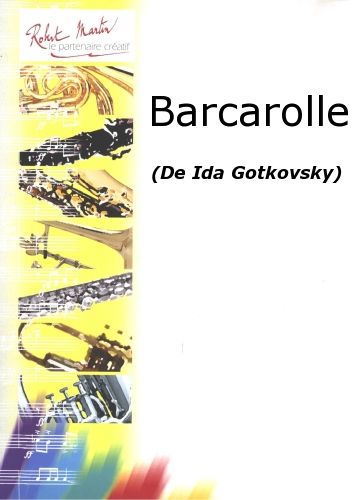 cover Barcarolle Robert Martin