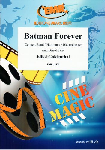 Score Batman Forever by GOLDENTHAL, ELLIOT, John BARRY for Wind band,  Orchestra - Robert Martin