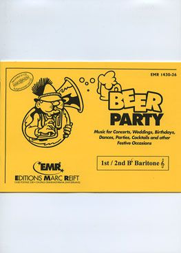 cover Beer Party (1st/2nd Bb Baritone TC) Marc Reift