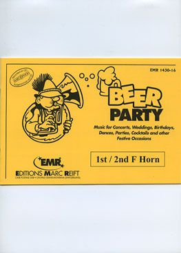 cover Beer Party (1st/2nd F Horn) Marc Reift