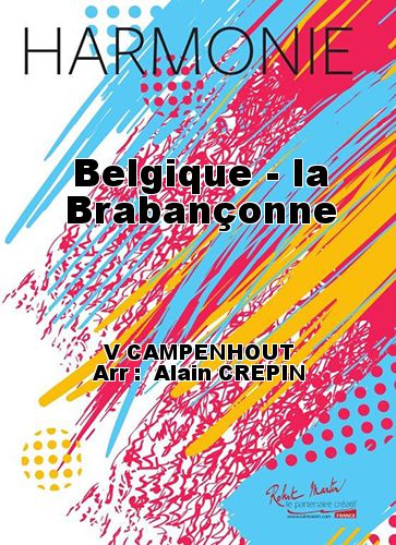 cover Belgique - la Brabançonne Robert Martin