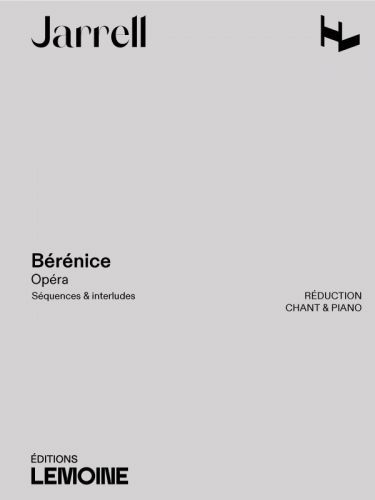 cover Bérénice Editions Henry Lemoine