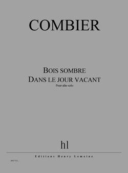 cover Bois sombre - Dans le jour vacant Editions Henry Lemoine