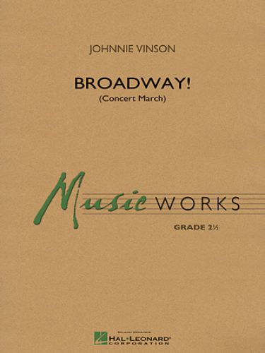 cover Broadway! Hal Leonard