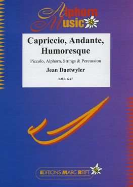 cover Cappricio, Andante & Humoresque (Ges) Marc Reift