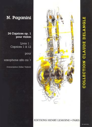 cover Caprices (24) Vol.1 Editions Henry Lemoine