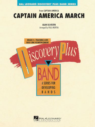 cover Captain America March Hal Leonard