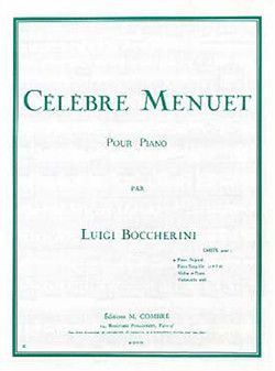 cover C�l�bre menuet Combre