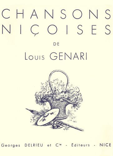 cover Chansons niçoises Delrieu