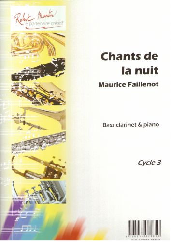 cover Chants de la Nuit, Clarinette Basse Robert Martin