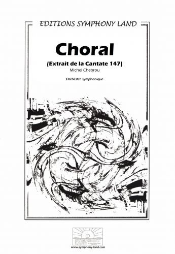 cover Choral Extrait de la Cantate 147 (Partition En Location) Symphony Land
