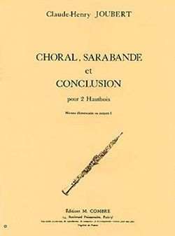 cover Choral sarabande et conclusion Combre