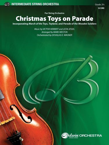 cover Christmas Toys on Parade ALFRED