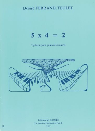 cover Cinq fois quatre gale deux Combre