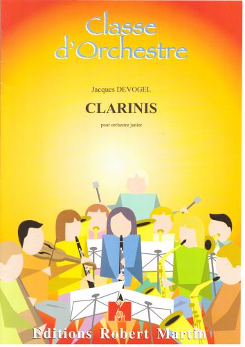 cover Clarinis, Clarinette Solo Robert Martin