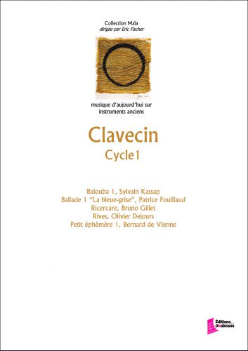 cover Clavecin, cycle 1 Dhalmann