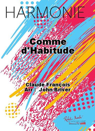 cover Comme d'Habitude Robert Martin